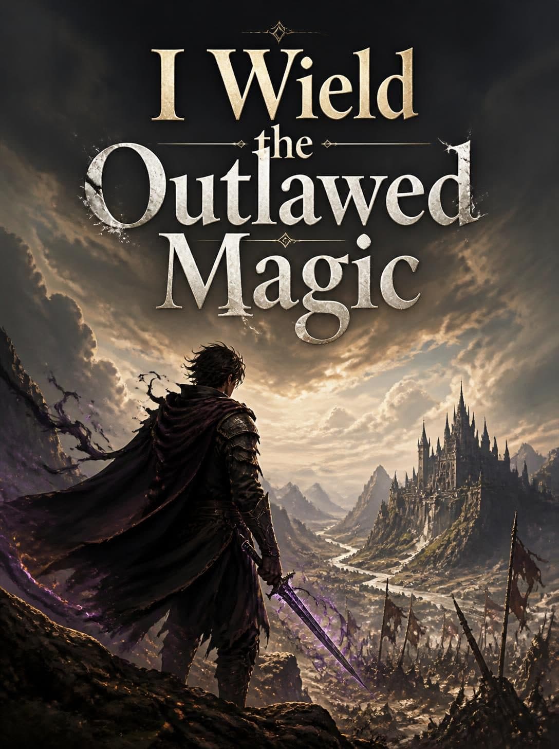 Cover of I Wield the Outlawed Magic by Floris Harcourt