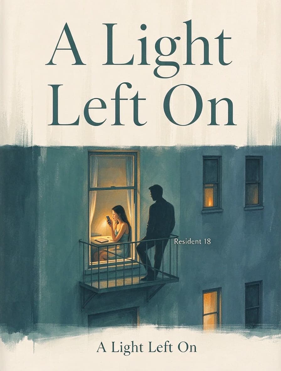 Cover of A Light Left On by Rosalie Bellamy