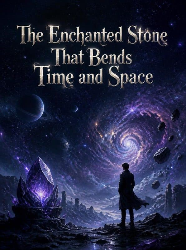 Cover of The Enchanted Stone That Bends Time and Space by Greta Bellamy