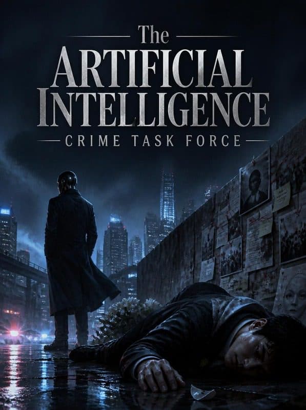 Cover of The Artificial Intelligence Crime Task Force by Hugo Sørensen