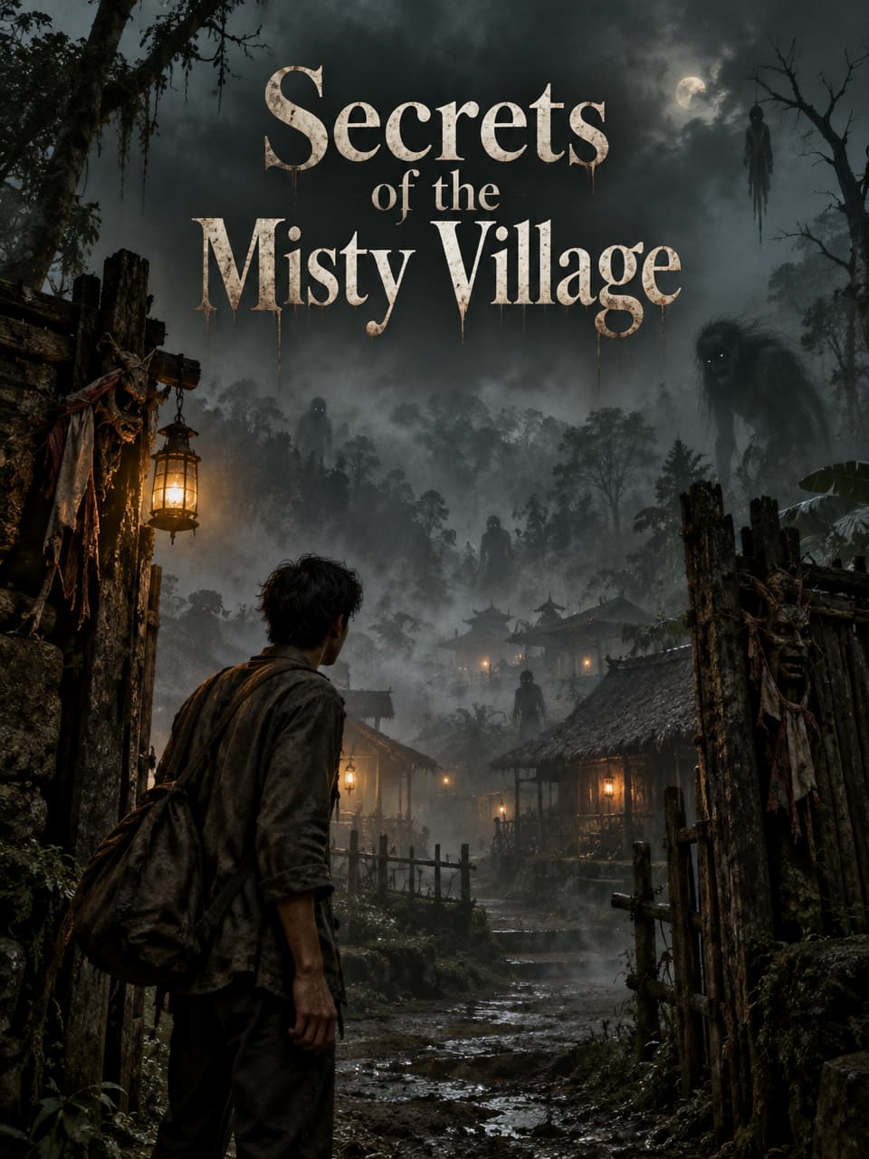 Cover of Secrets of the Misty Village by Fenella Lowther