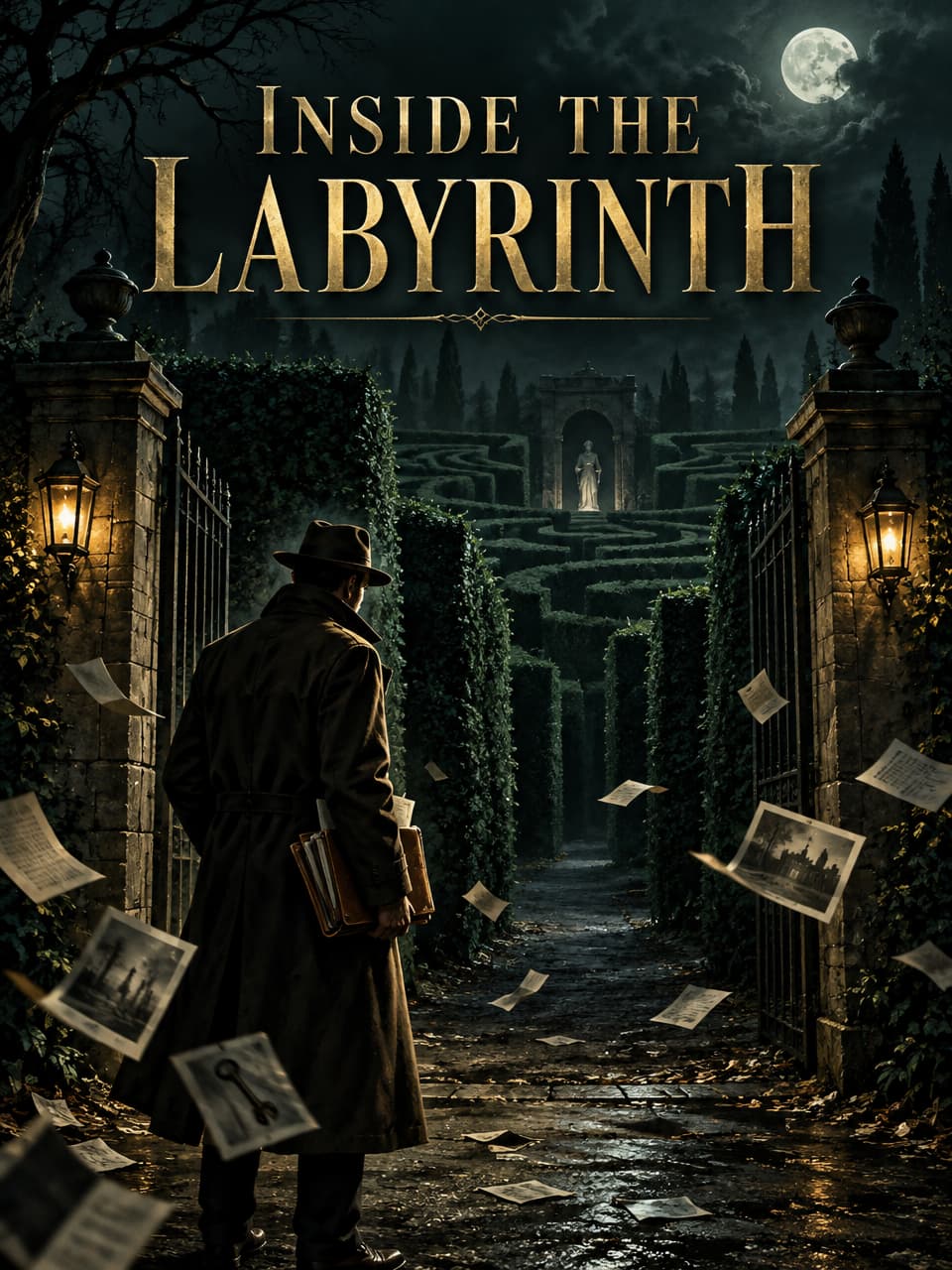 Cover of Inside the Labyrinth by Rowan Orrington