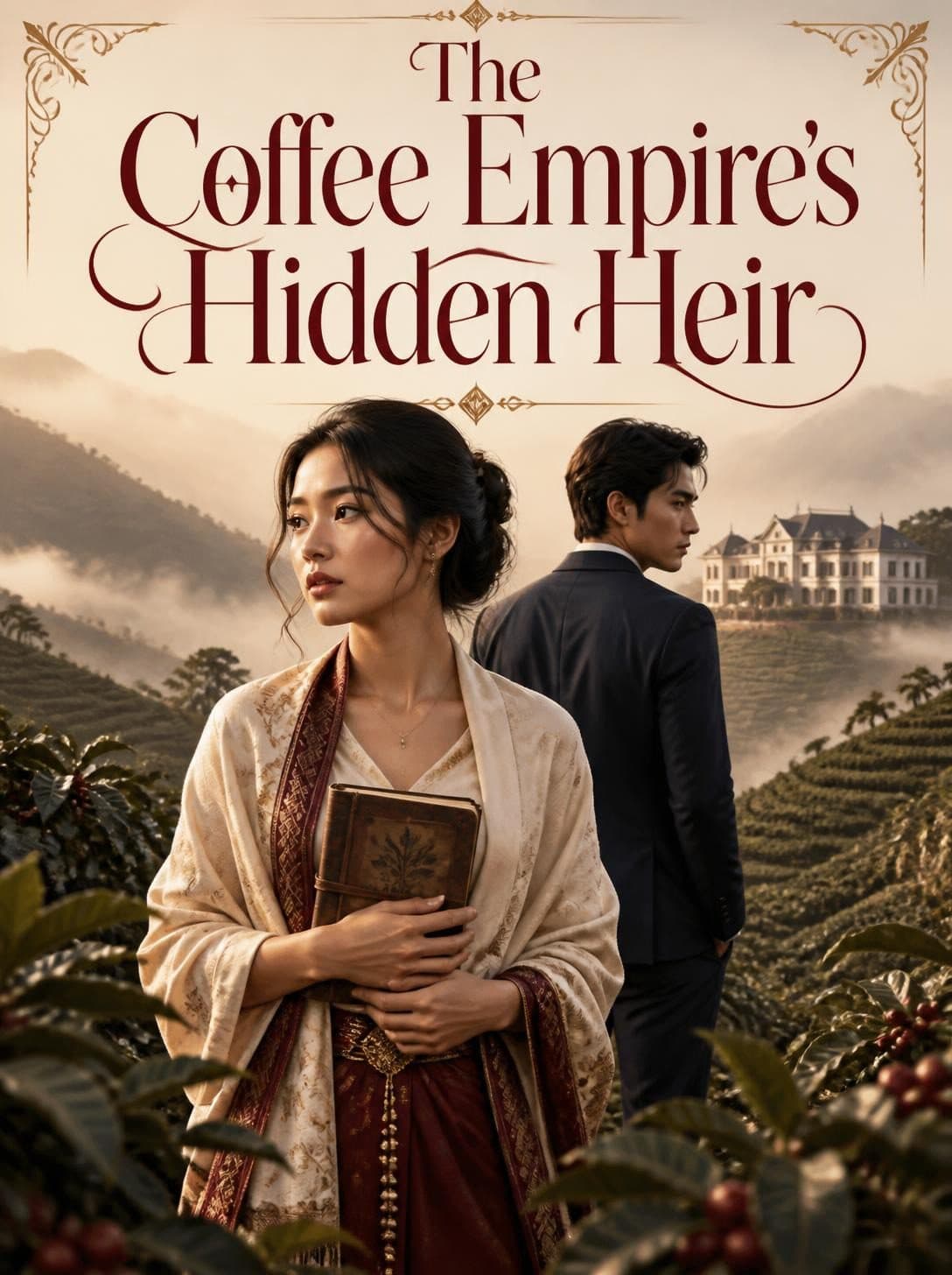 Cover of The Coffee Empire's Hidden Heir by Colette Wycliffe