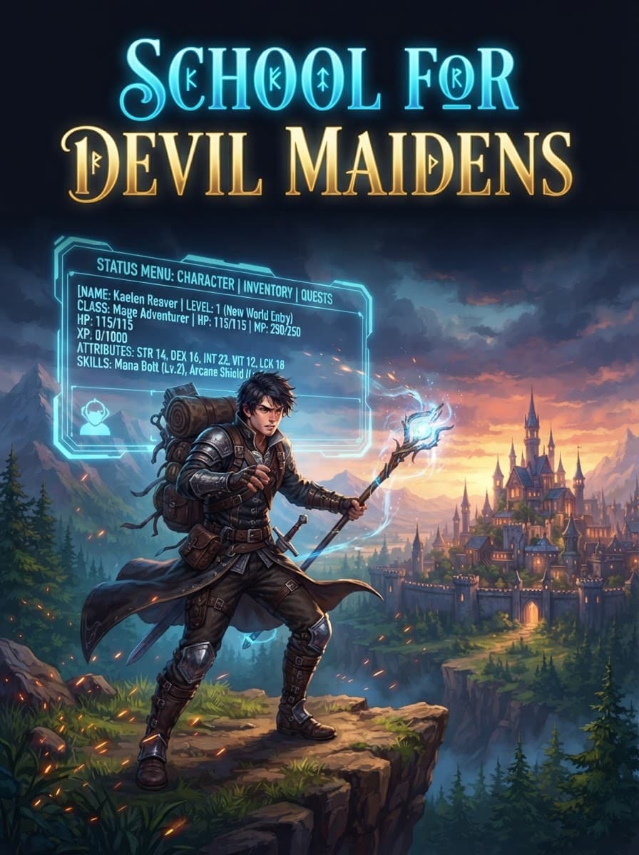 Cover of School for Devil Maidens by Anders Arnaud