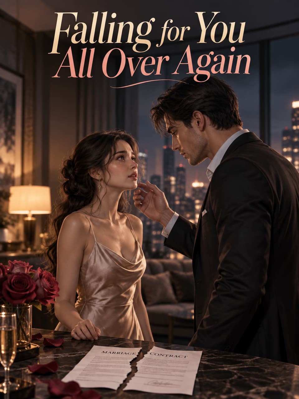 Cover of Falling for You All Over Again by Xanthe Pembridge