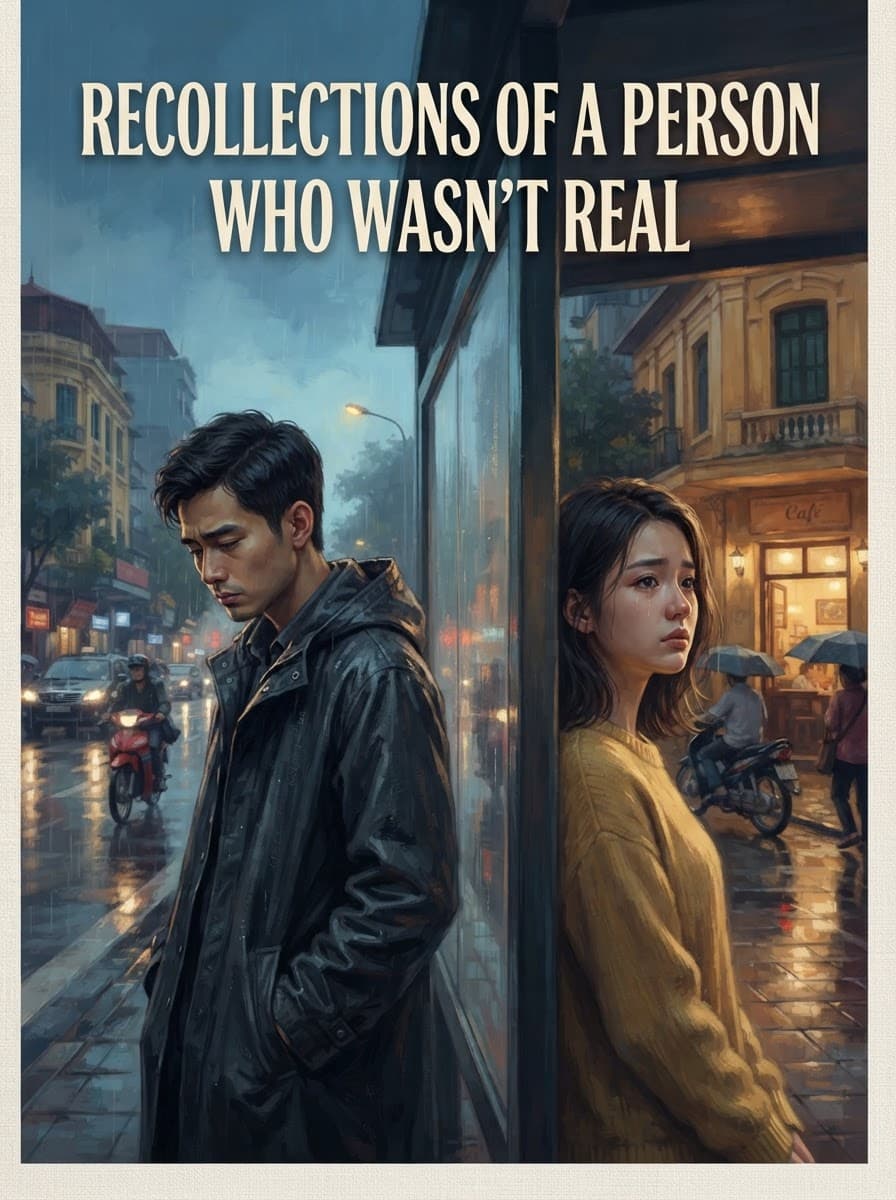 Cover of Recollections of a Person Who Wasn't Real by Beatrice Charpentier