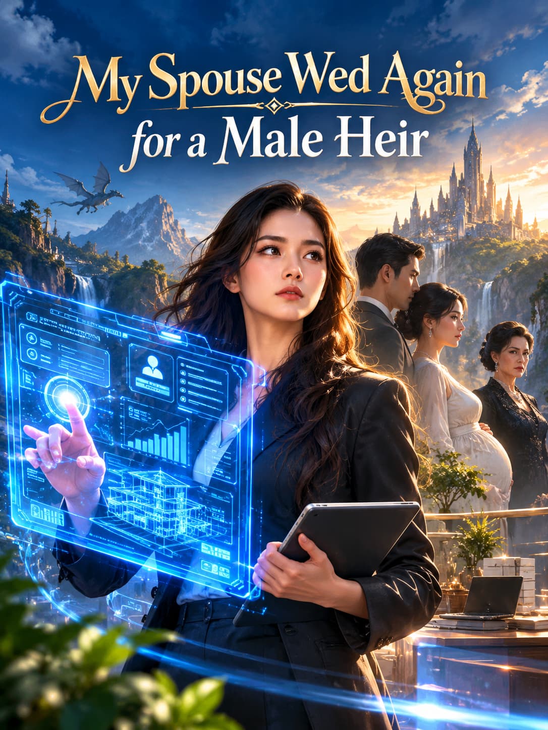 Cover of My Spouse Wed Again for a Male Heir by Greta Greco