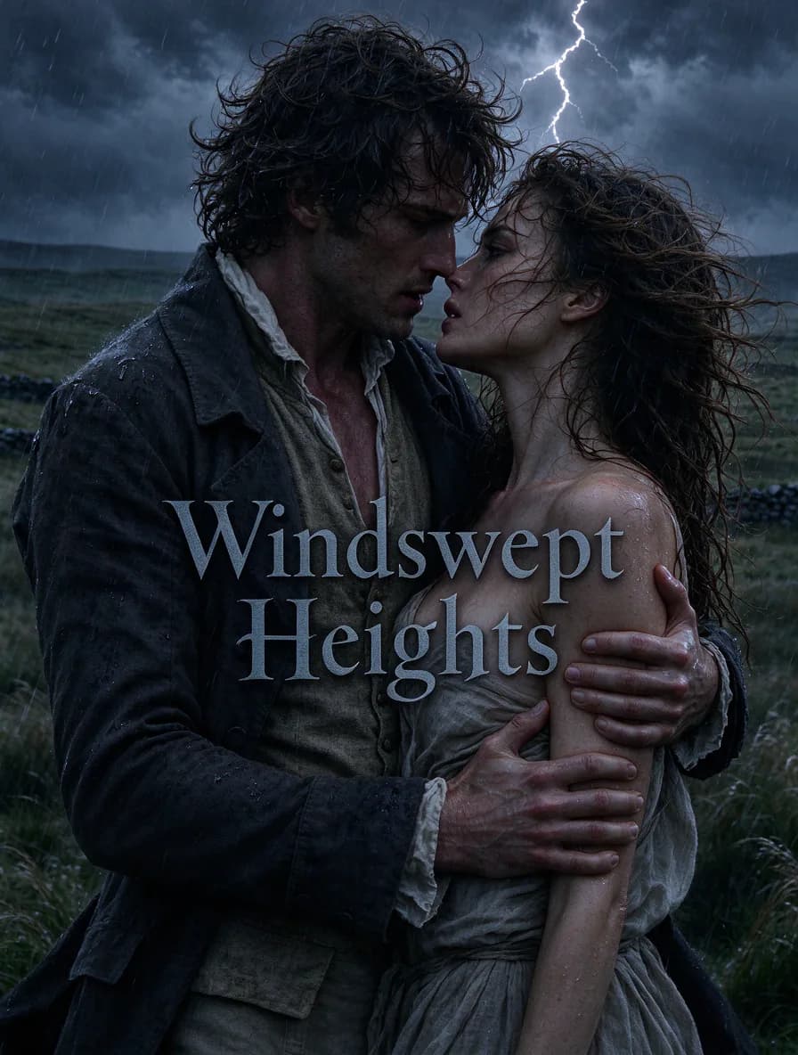 Cover of Windswept Heights by Rosamund Fairweather