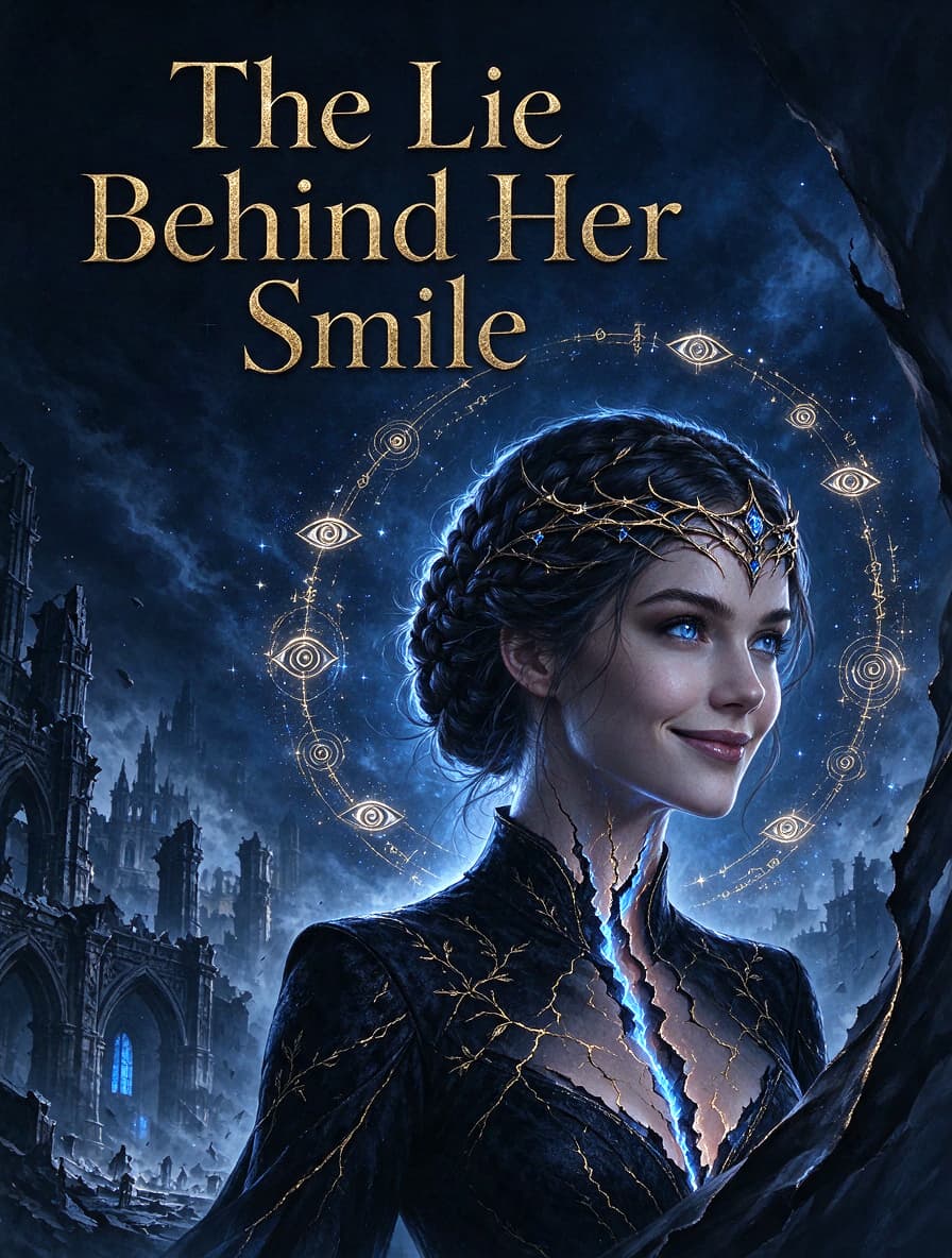 Cover of The Lie Behind Her Smile by Felix Bergmann