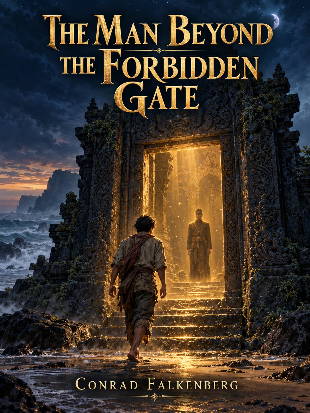 Cover of The Man Beyond the Forbidden Gate by Conrad Falkenberg