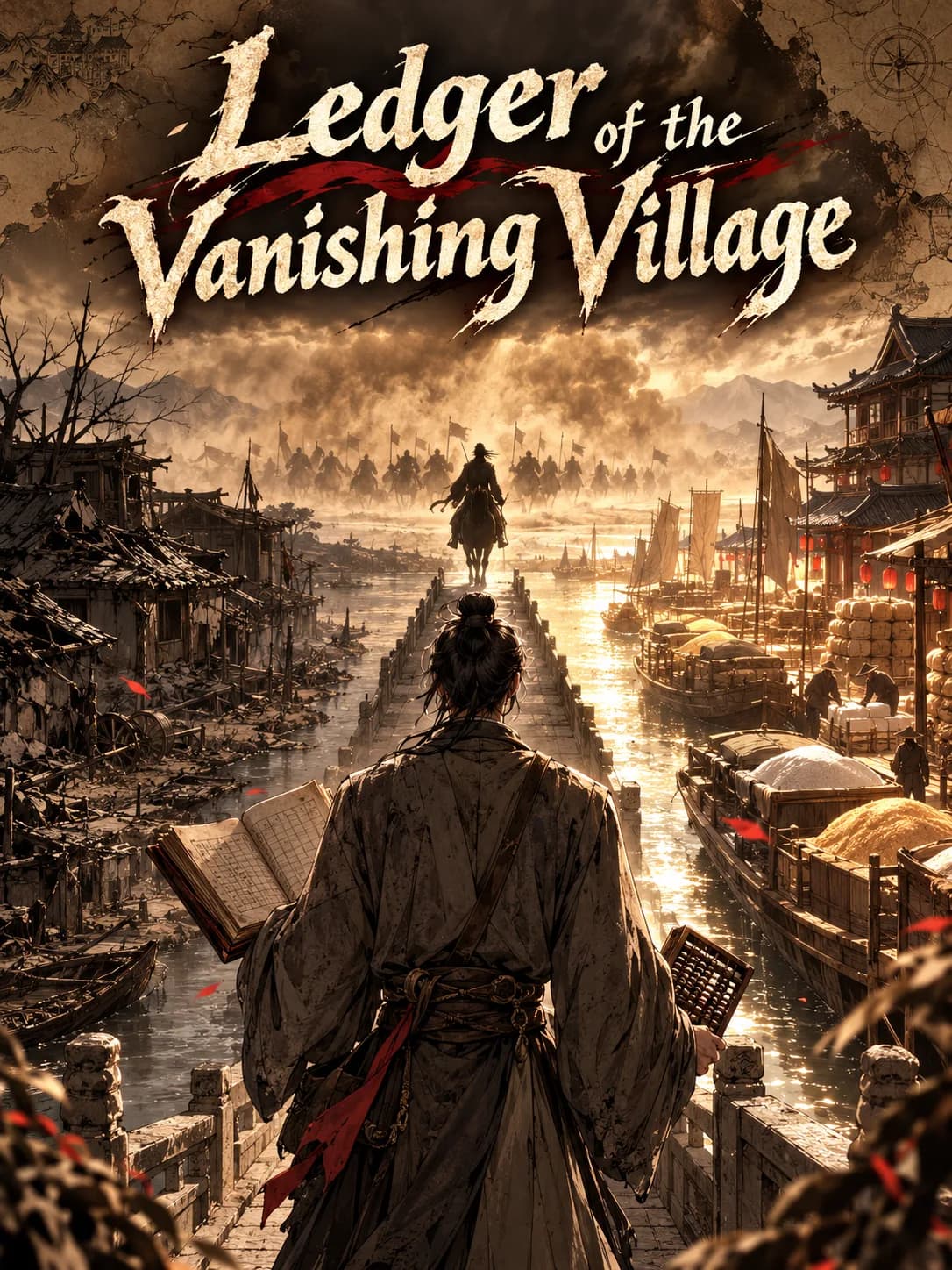 Cover of Ledger of The Vanishing Village by Corwin Hale