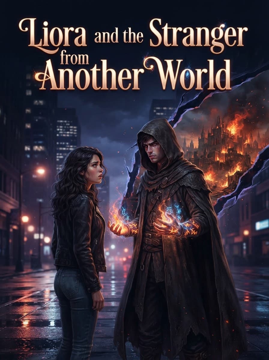 Cover of Liora and the Stranger from Another World by Zane Corrigan