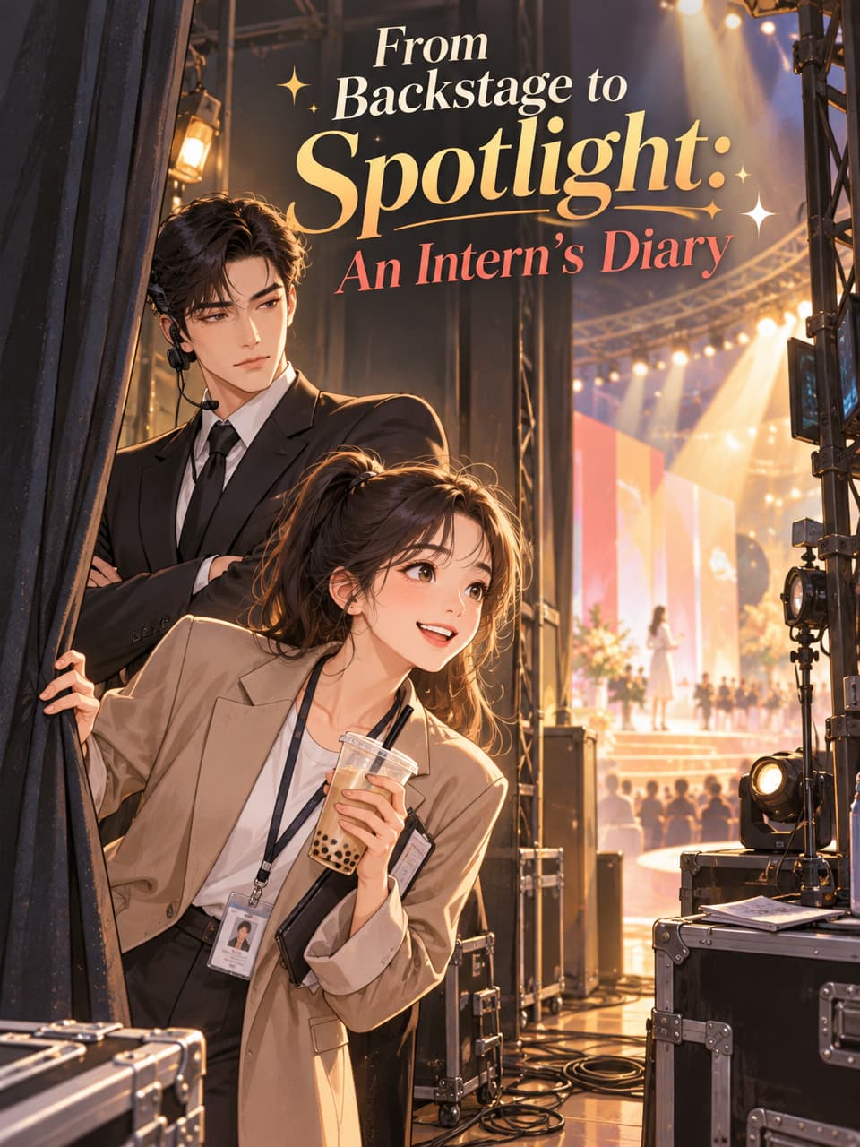 Cover of From Backstage to Spotlight: An Intern's Diary by Elias Crane