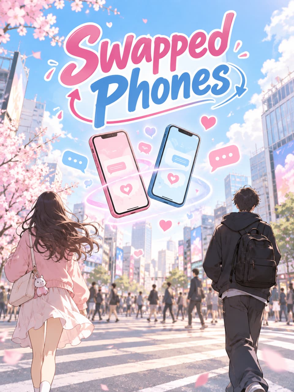 Cover of Swapped Phones by Poppy Lark