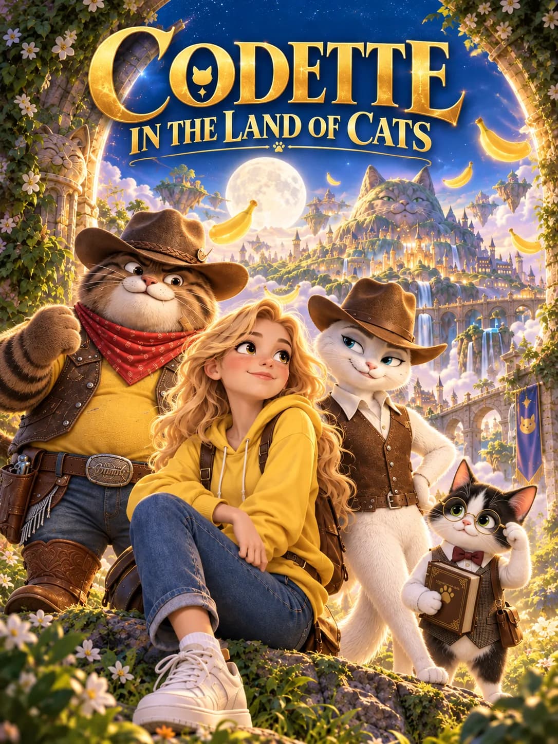 Cover of CODETTE IN THE LAND OF CATS by Violet