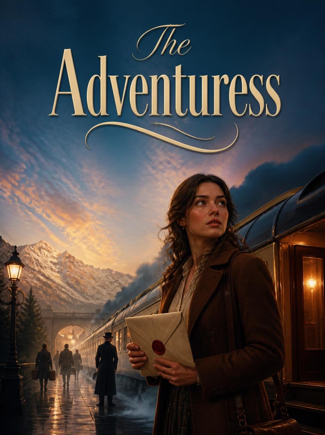 Cover of The Adventuress by Nils Vogel