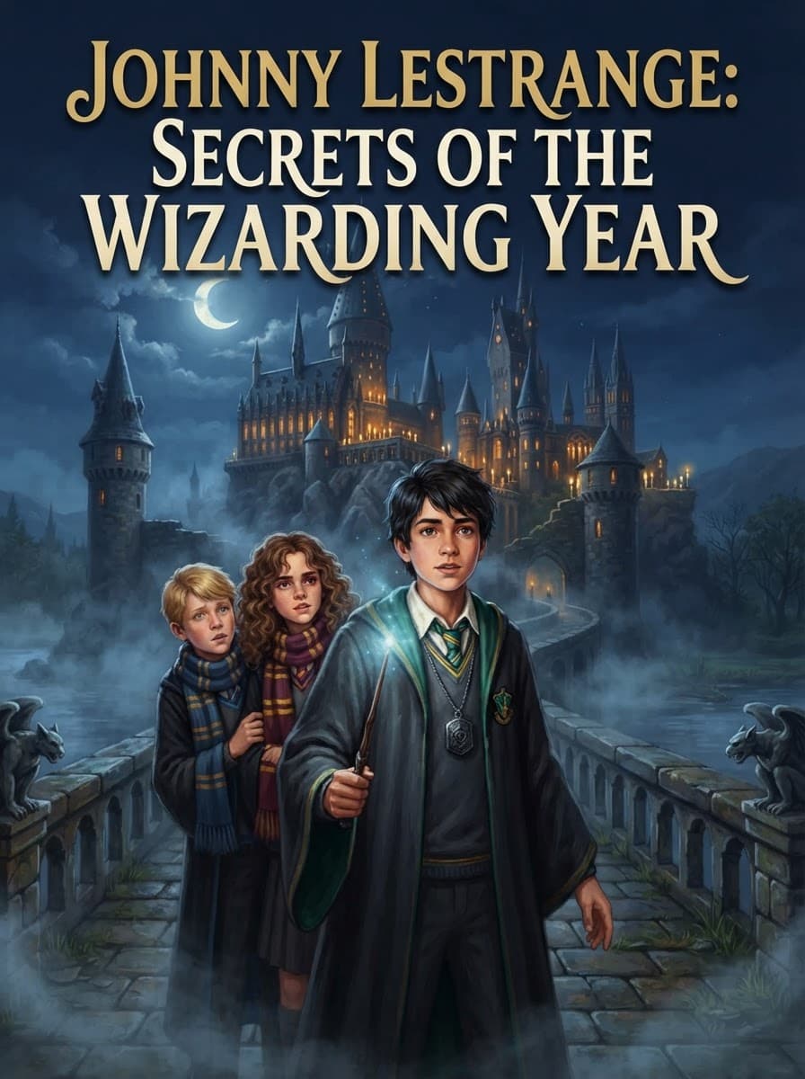 Cover of Johnny Lestrange: Secrets of the Wizarding Year by Rhiannon Blake