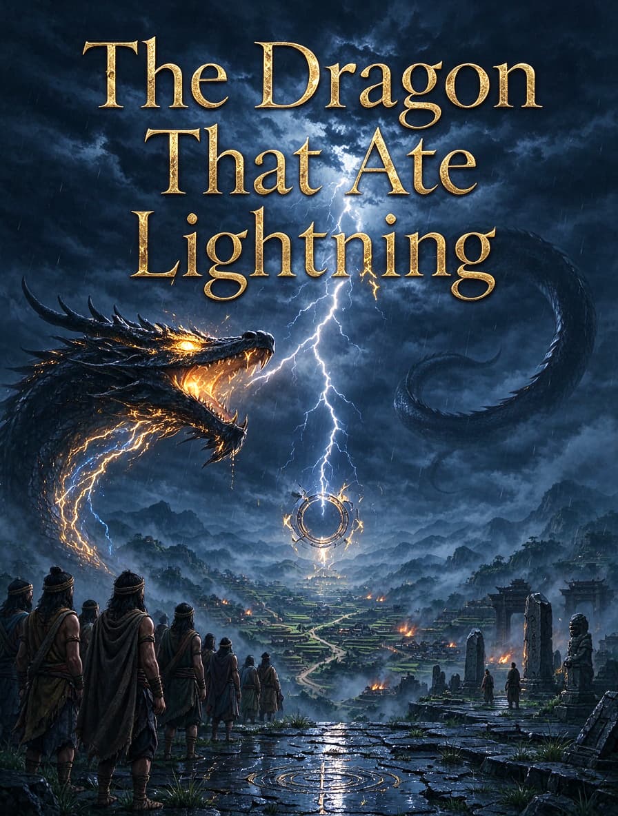 Cover of The Dragon That Ate Lightning by Sven Fontaine