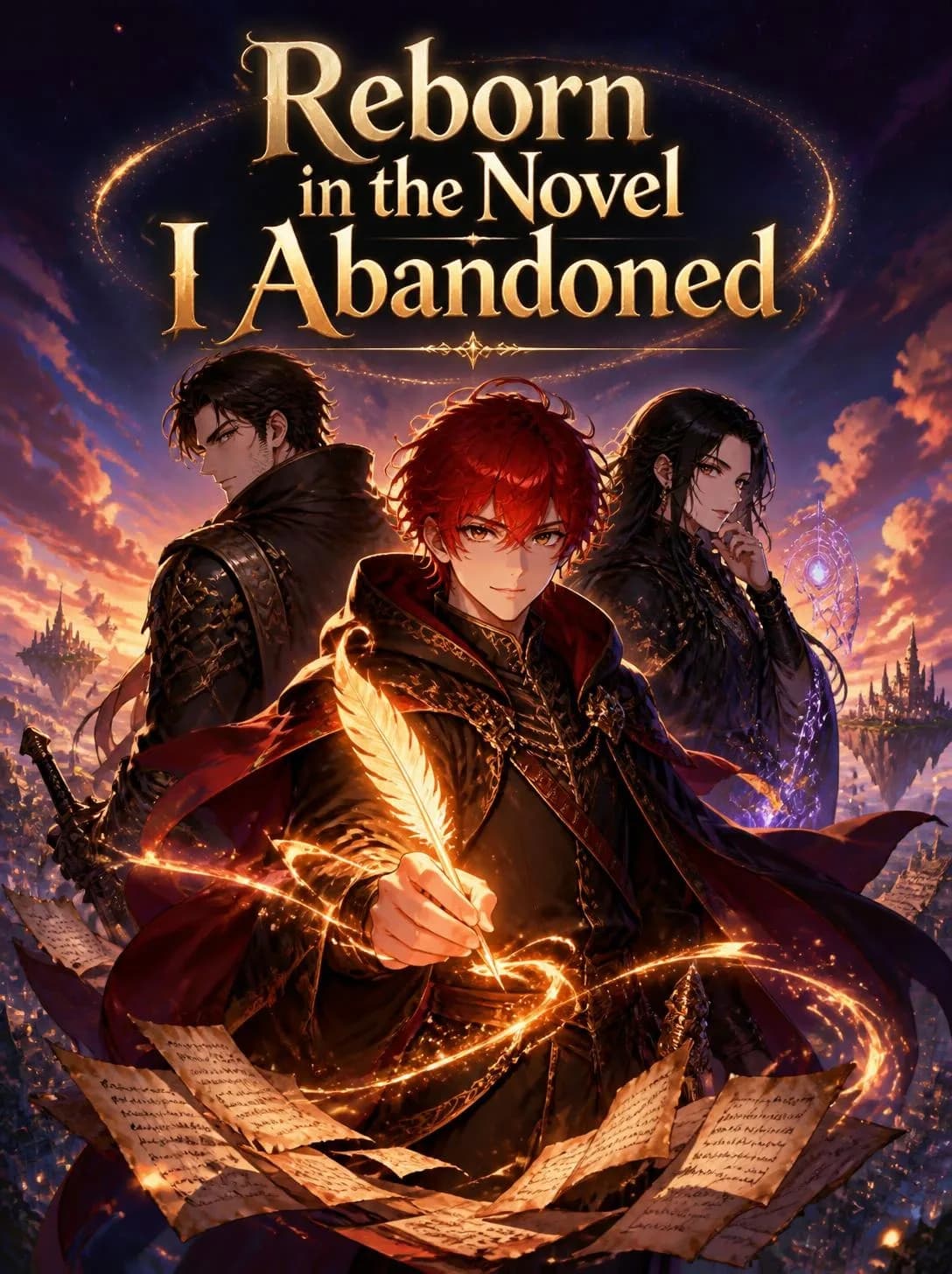 Cover of Reborn in the Novel I Abandoned by Simon Prescott