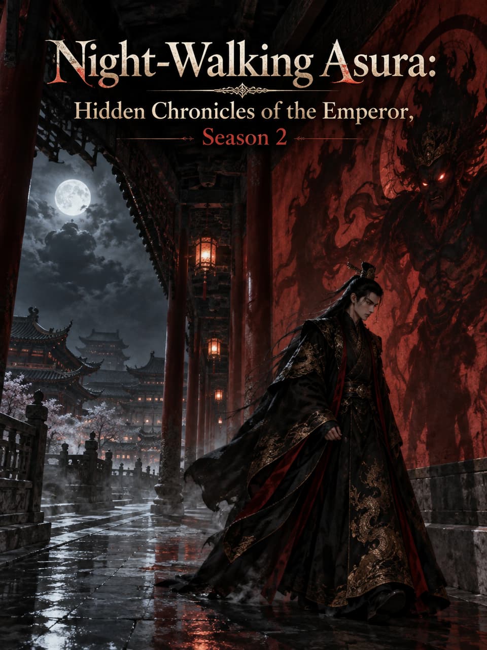 Cover of Night-Walking Asura: Hidden Chronicles of the Emperor, Season 2 by Sorrel Stanhope