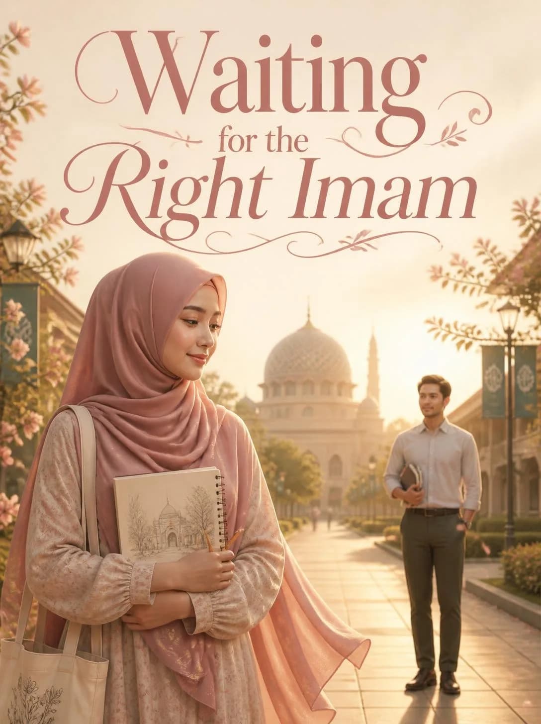 Cover of Waiting for the Right Imam by Nadia Fairley
