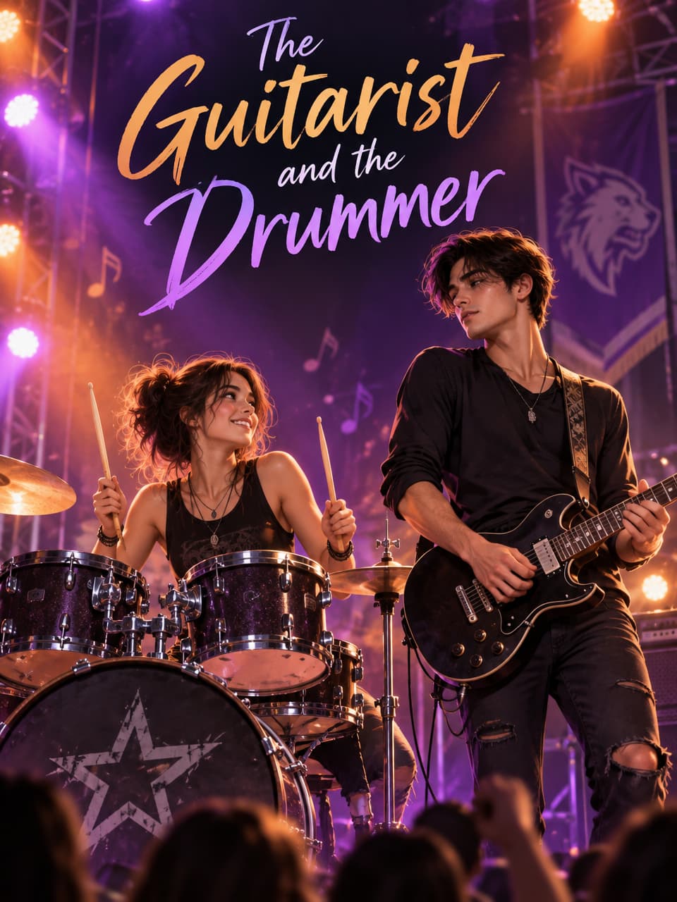 Cover of The Guitarist and the Drummer by Zuri Ashby