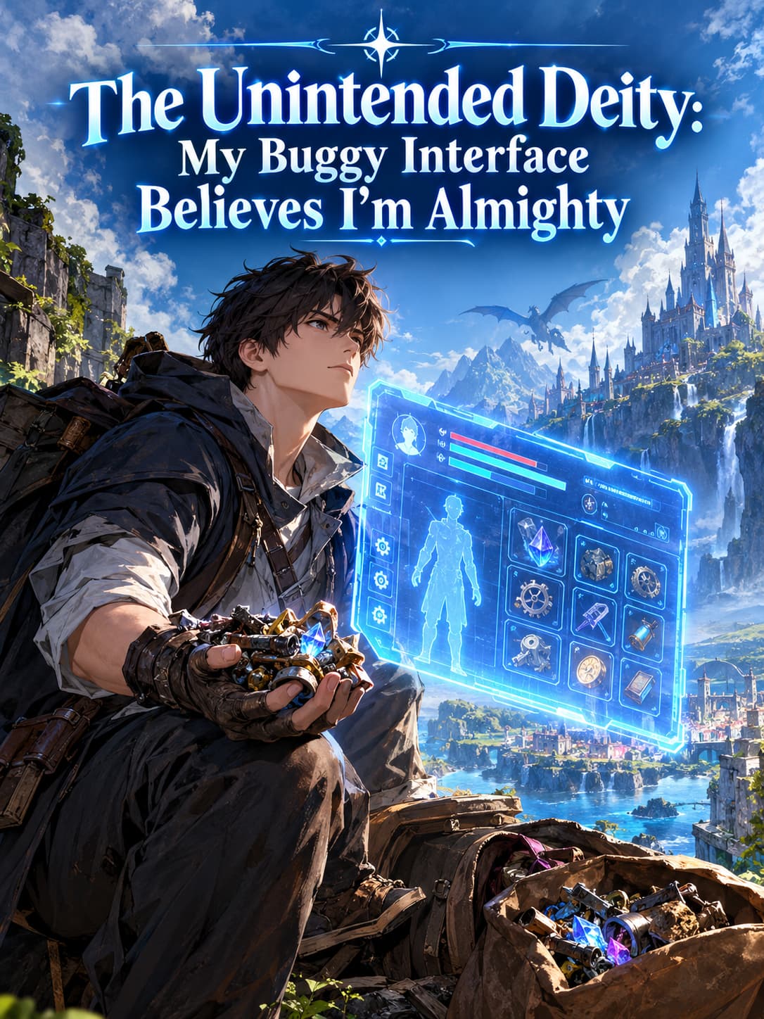Cover of The Unintended Deity: My Buggy Interface Believes I'm Almighty by Bianca Moretti