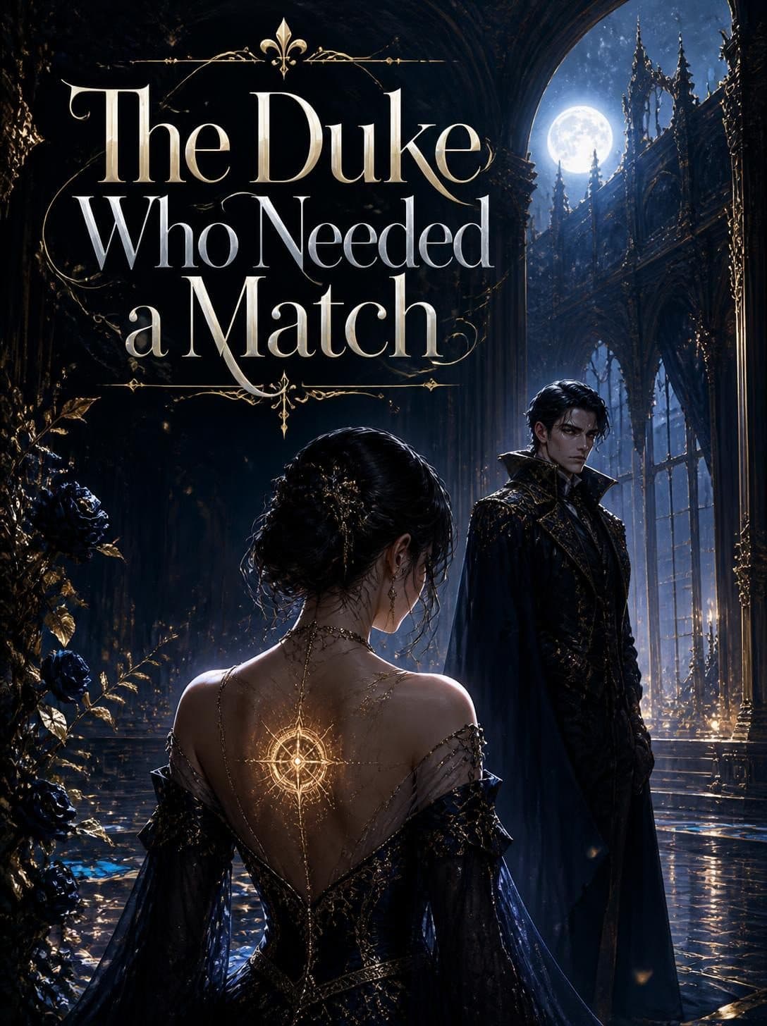 Cover of The Duke Who Needed a Match by Charlotte Hawthorne