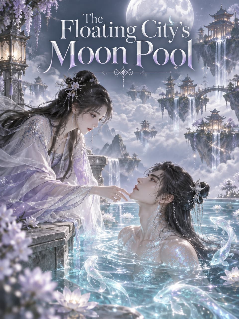 Cover of The Floating City's Moon Pool by Alma Rivers
