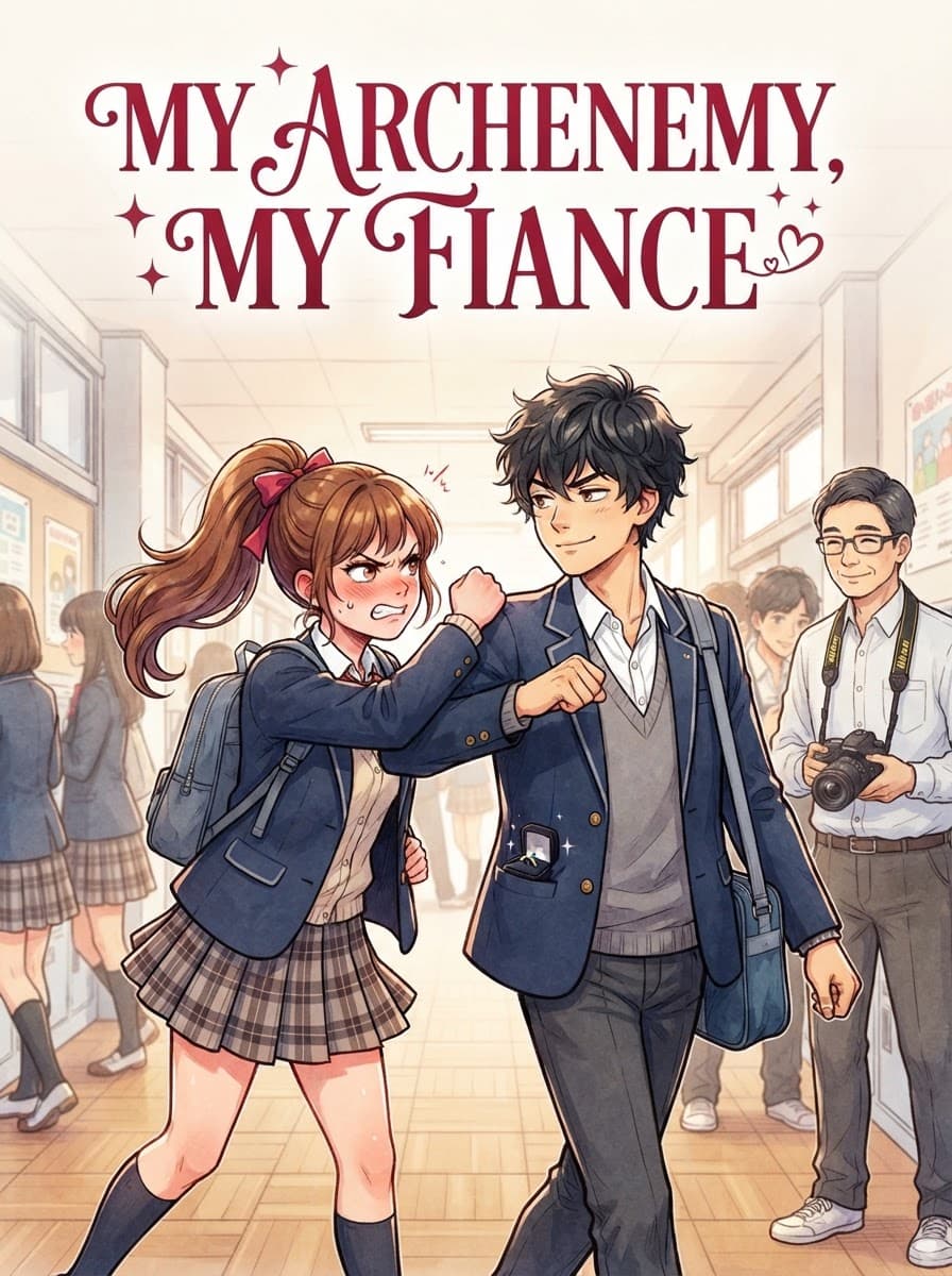 Cover of My Archenemy, My Fiance by Carina Moon