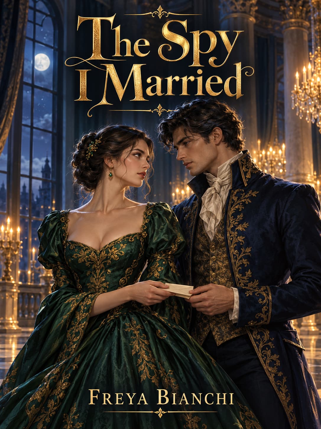 Cover of The Spy I Married by Freya Bianchi