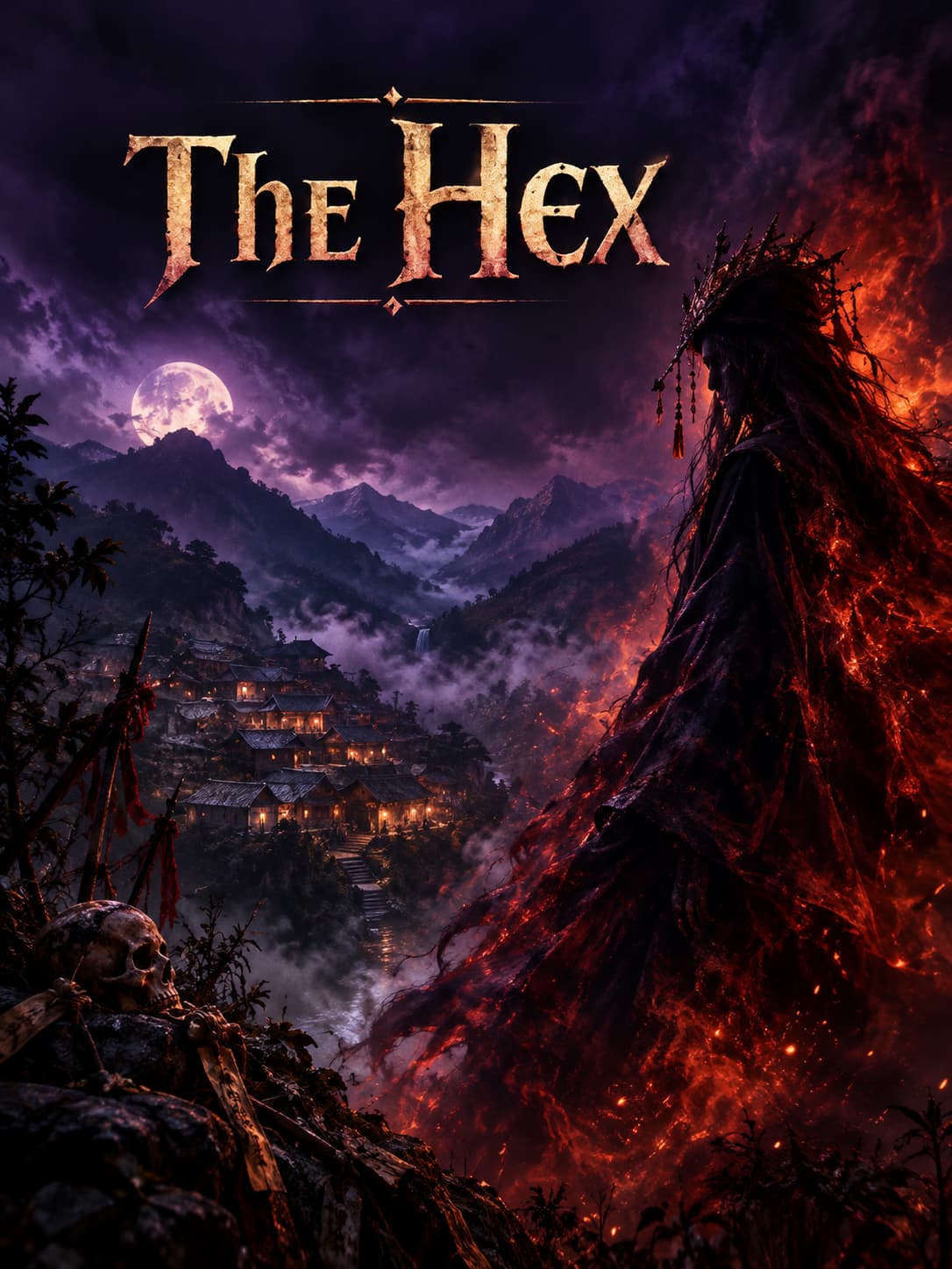 Cover of The Hex by Linnea Delacroix