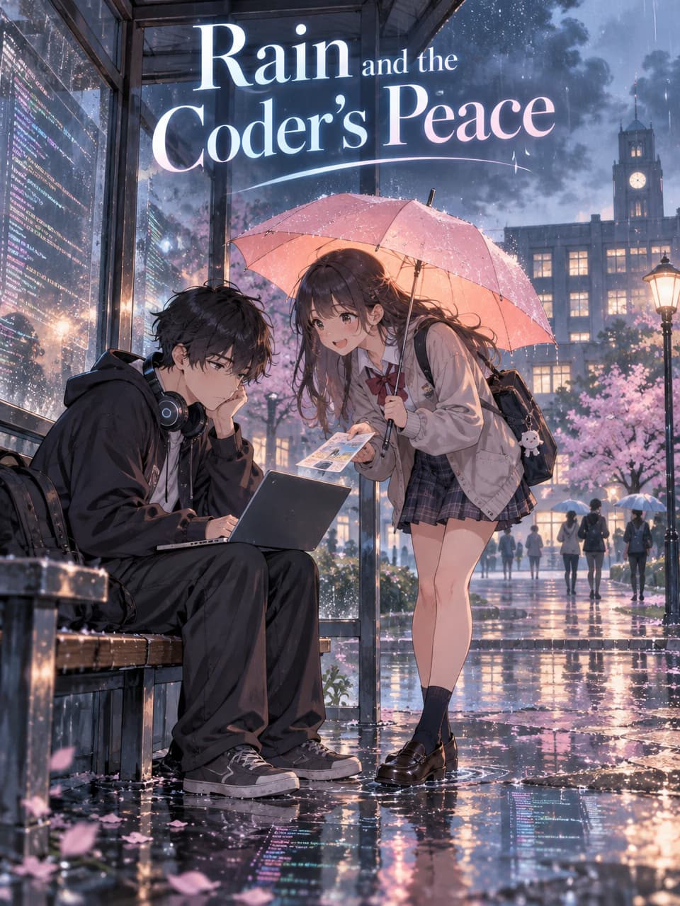 Cover of Rain and the Coder's Peace by Undine Tennyson