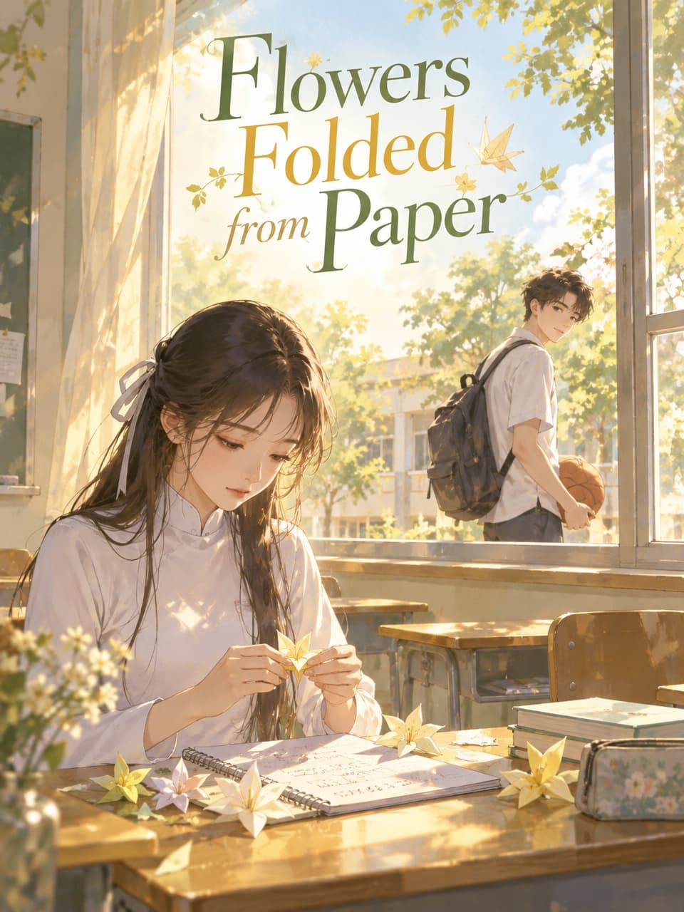 Cover of Flowers Folded from Paper by Theodore Pike