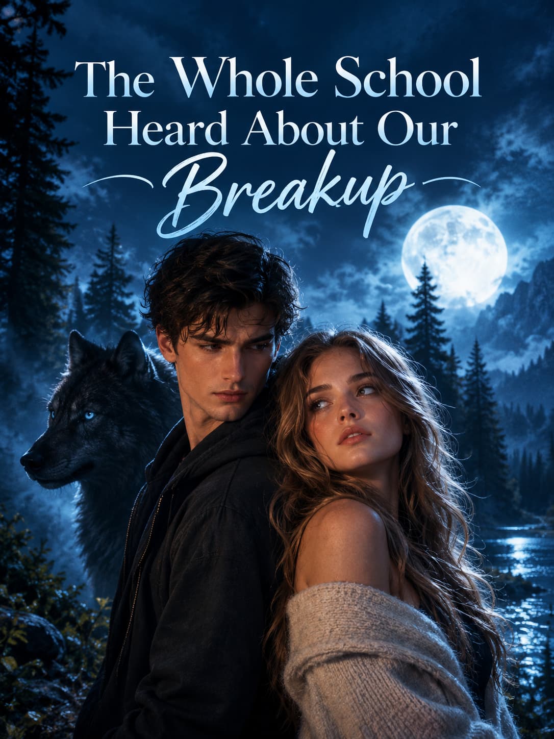 Cover of The Whole School Heard About Our Breakup by Emilia Harcourt
