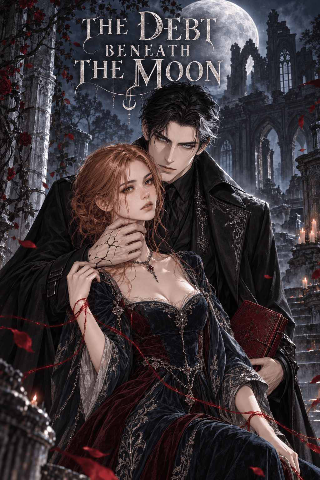 Cover of THE DEBT BENEATH THE MOON by Violet