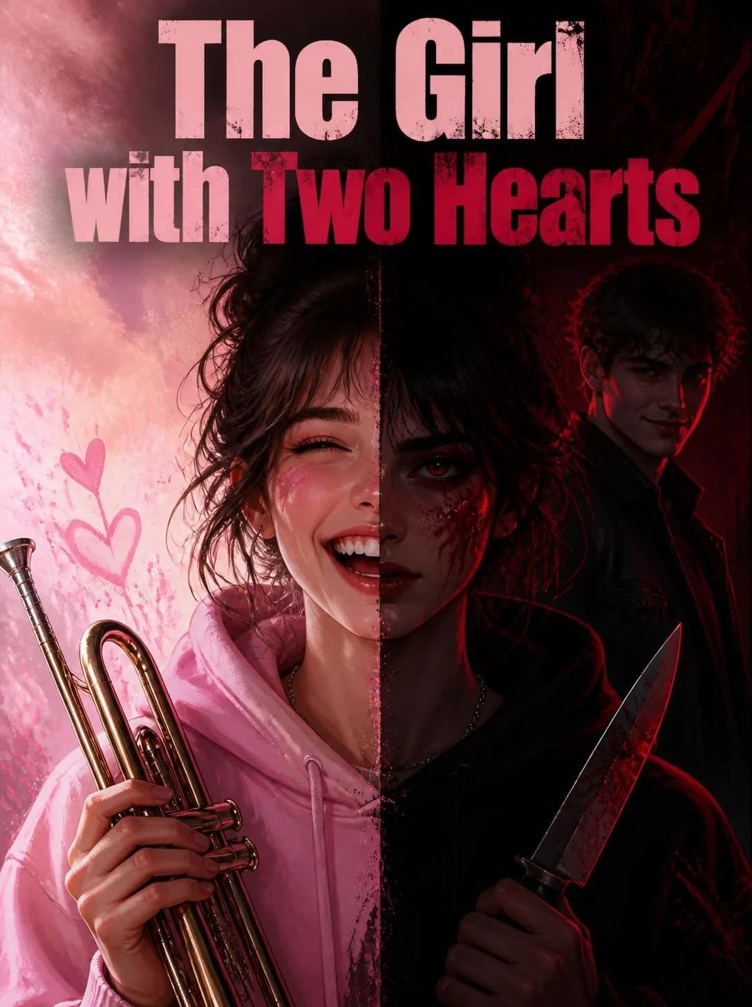 Cover of The Girl with Two Hearts by Isabel Marchetti