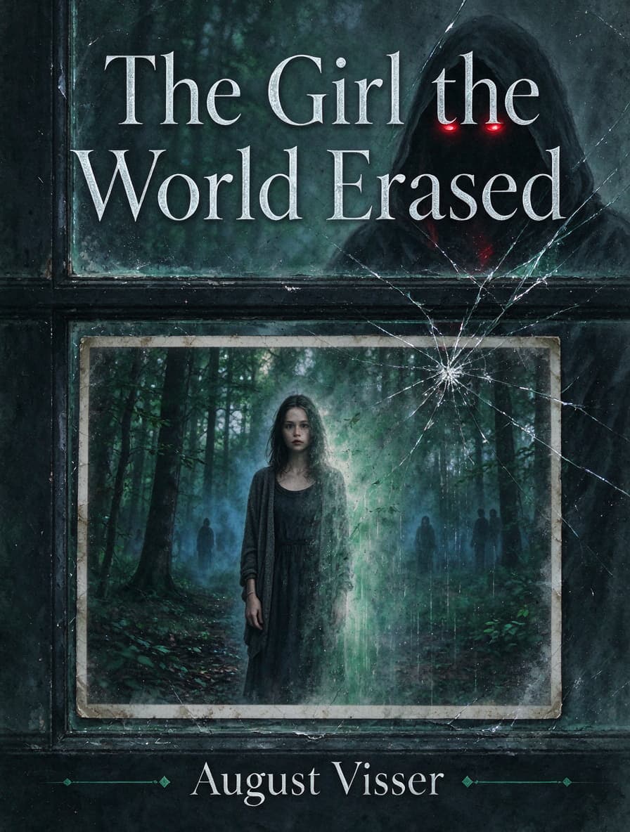 Cover of The Girl the World Erased by August Visser