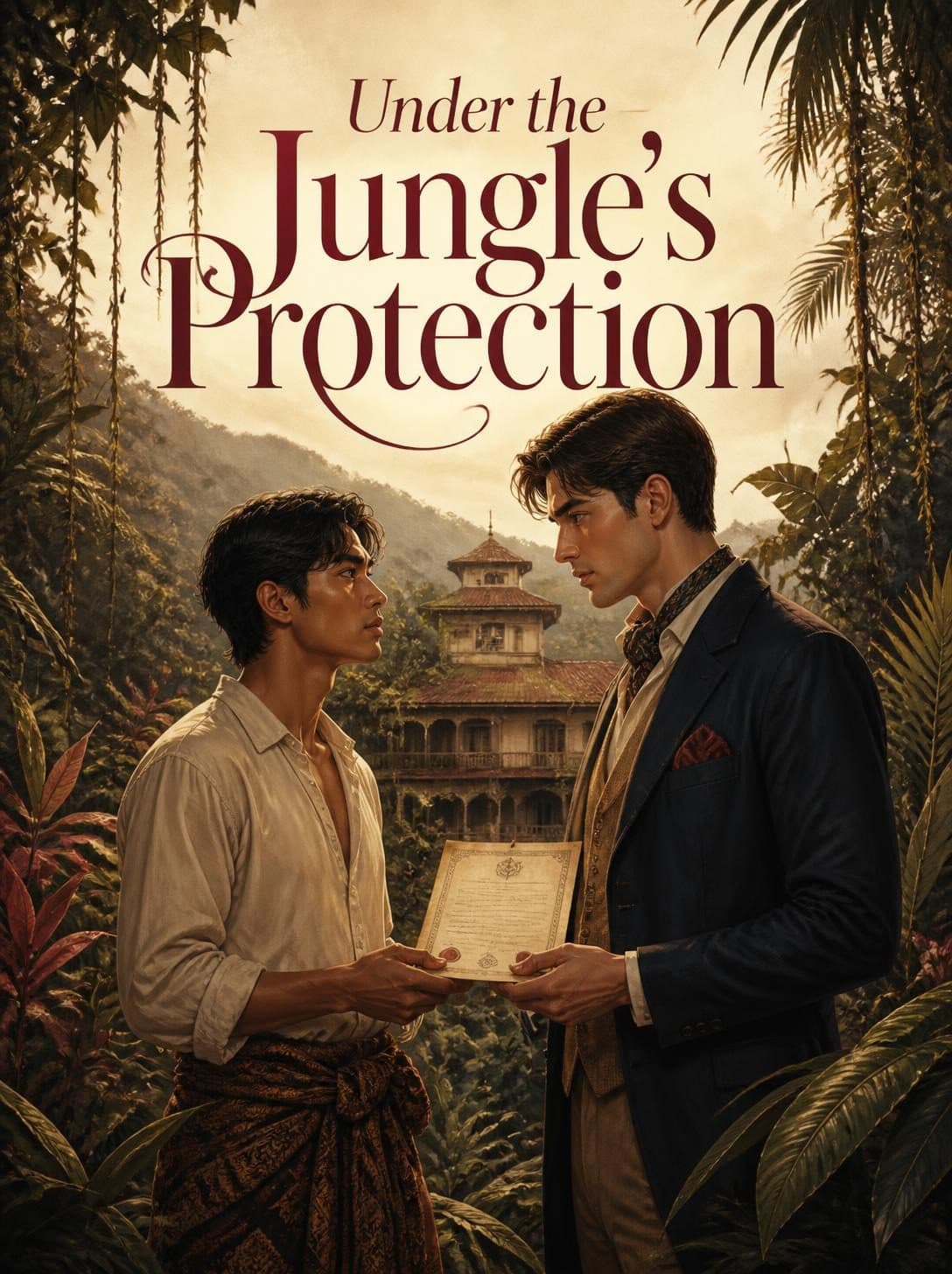 Cover of Under the Jungle's Protection by Florian Marchand