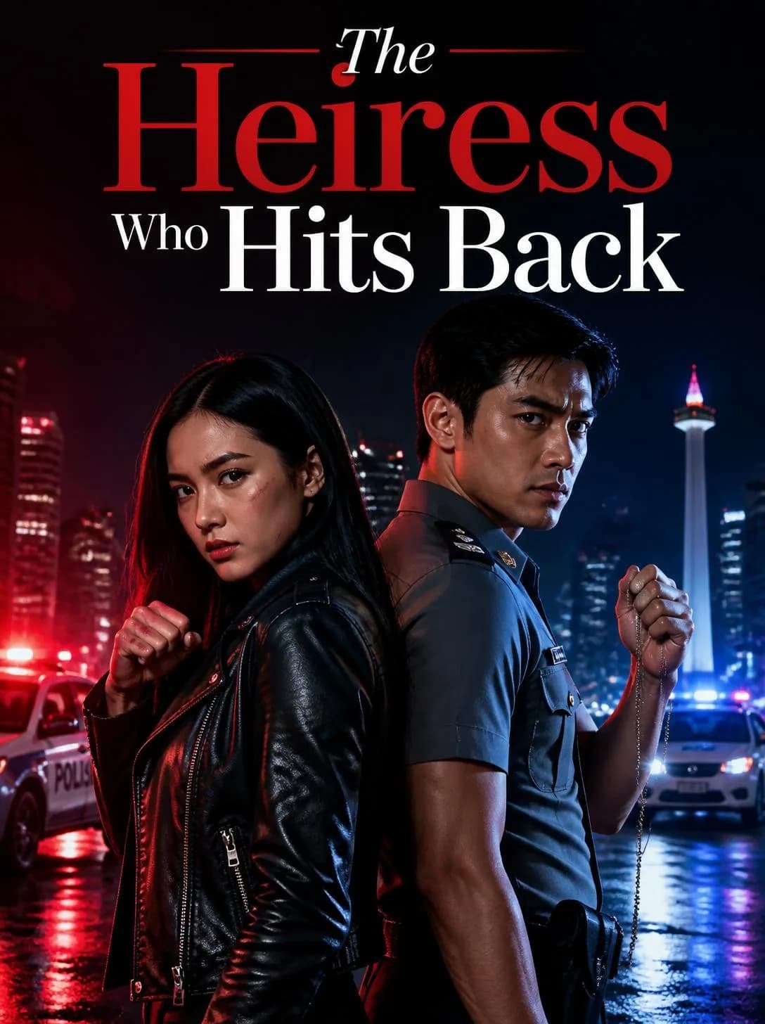 Cover of The Heiress Who Hits Back by Natalie Corwin