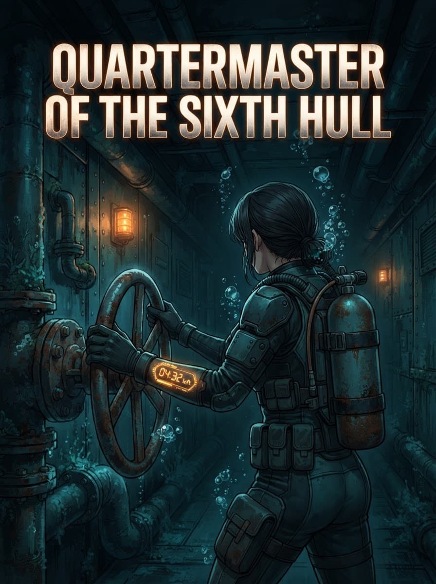 Cover of Quartermaster of the Sixth Hull by Arlo Fenwick