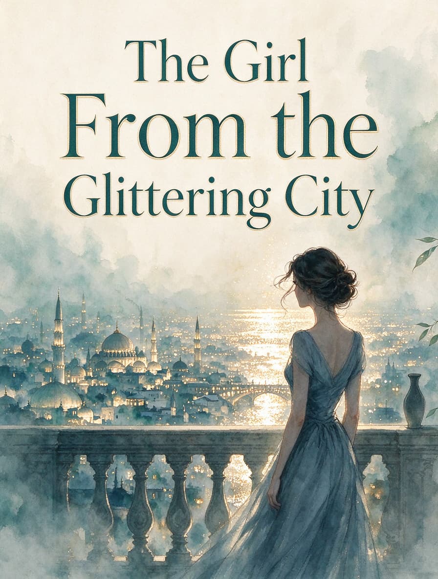 Cover of The Girl From the Glittering City by Luca Winslow
