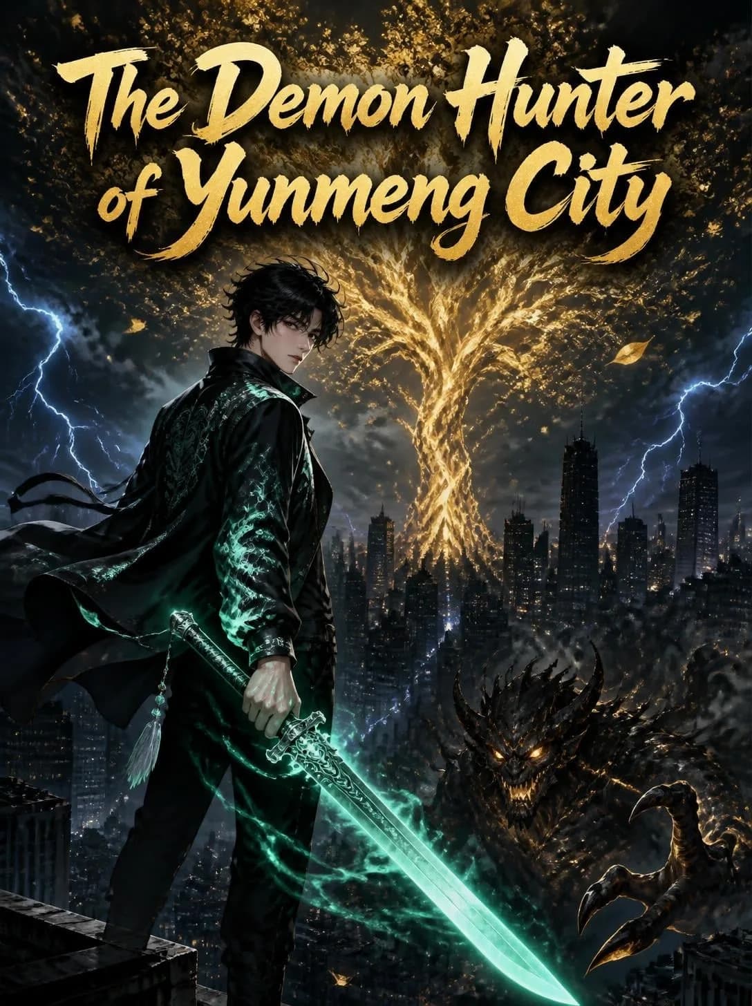 Cover of The Demon Hunter of Yunmeng City by Lucas Ferrington