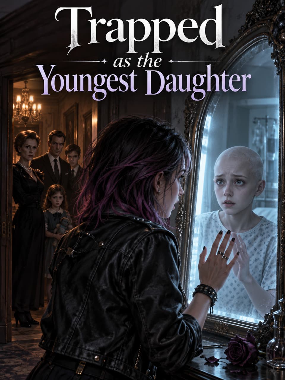 Cover of Trapped as the Youngest Daughter by Vance Underhill