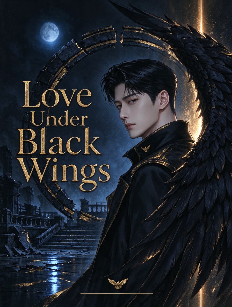 Cover of Love Under Black Wings by Maxime Adler