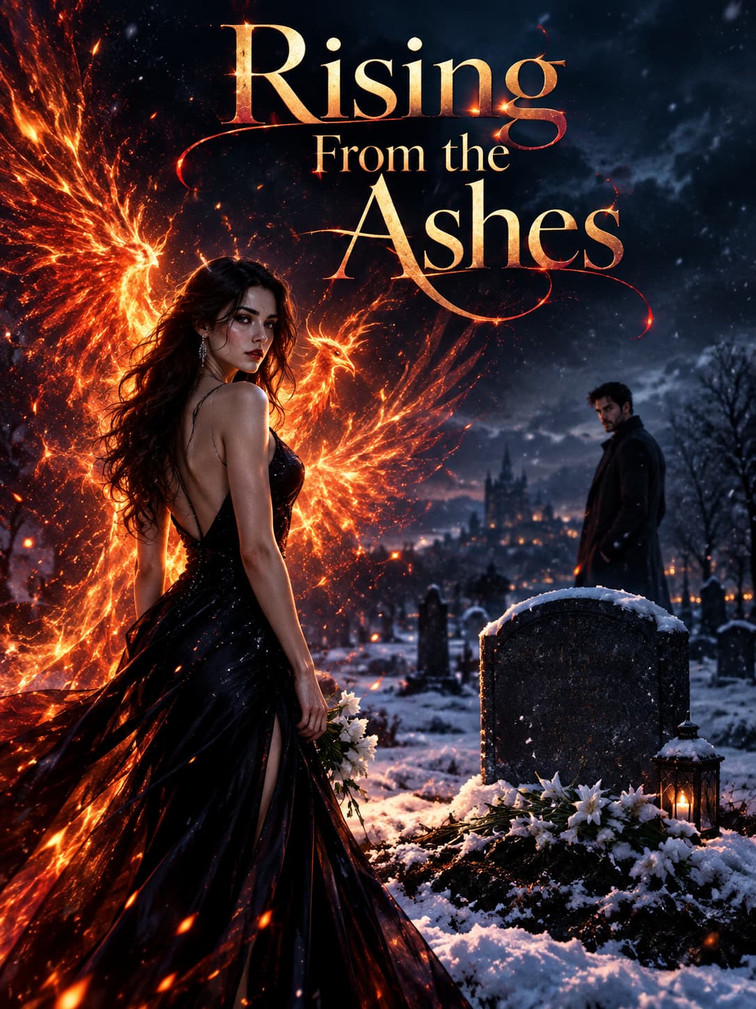 Cover of Rising From the Ashes by Coralie West