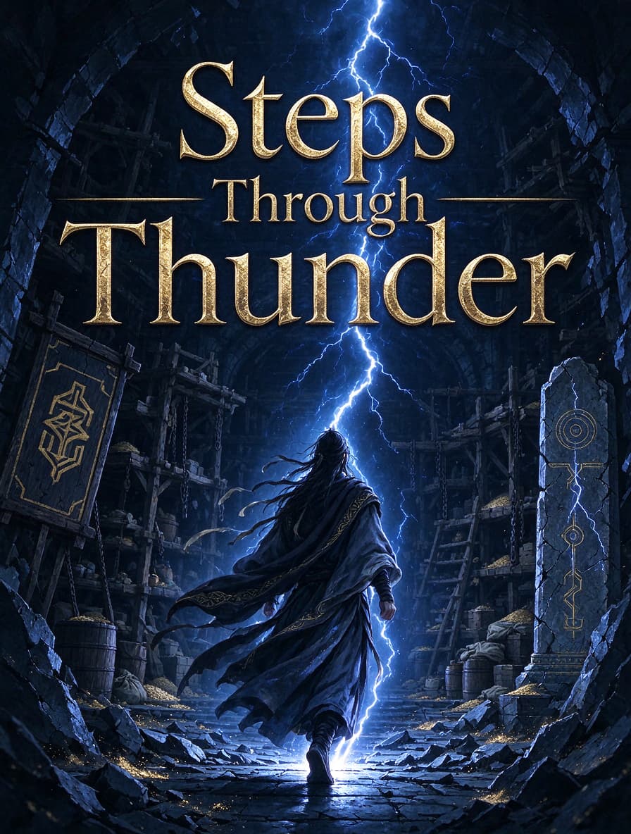 Cover of Steps Through Thunder by Ruben Moreau
