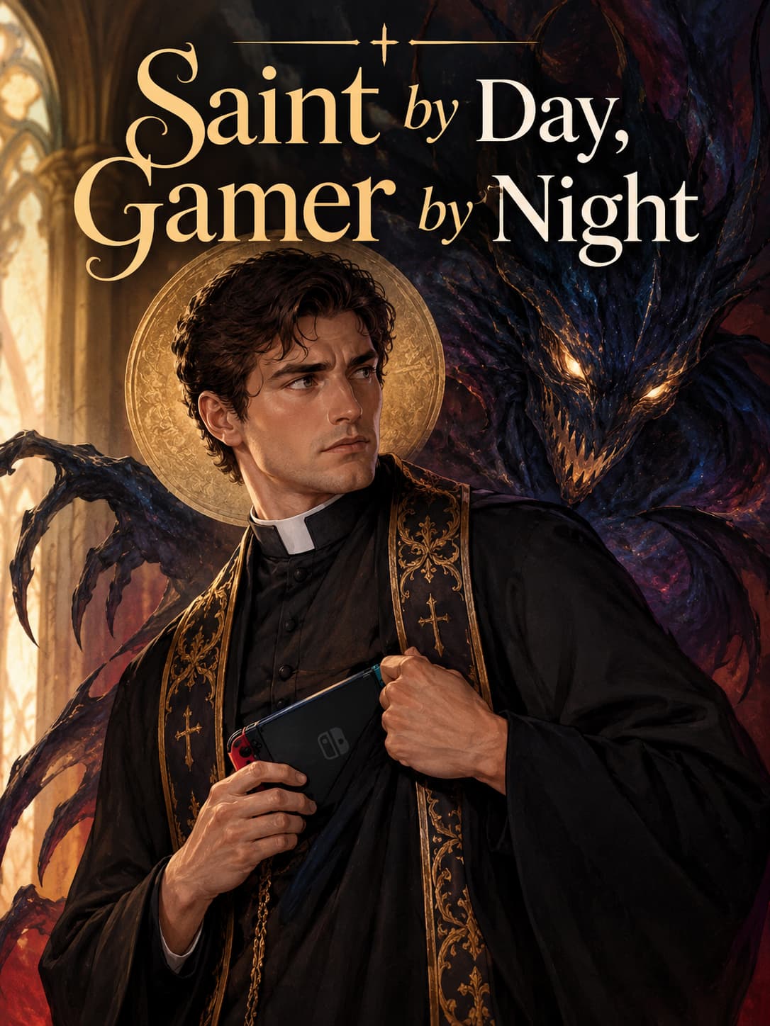 Cover of Saint by Day, Gamer by Night by Lena Barbieri
