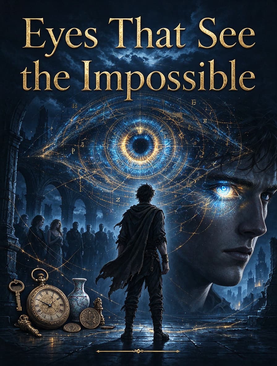Cover of Eyes That See the Impossible by Charlotte Larsen