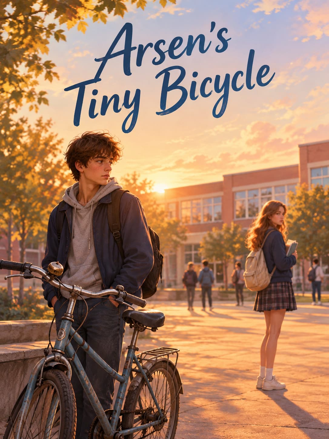 Cover of Arsen's Tiny Bicycle by Klara Braun